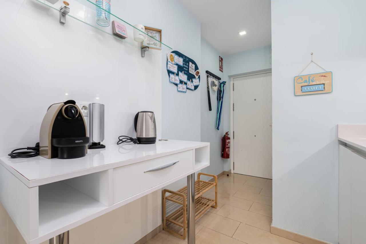 Beach House Apartment, Playa Malagueta Málaga Exteriör bild